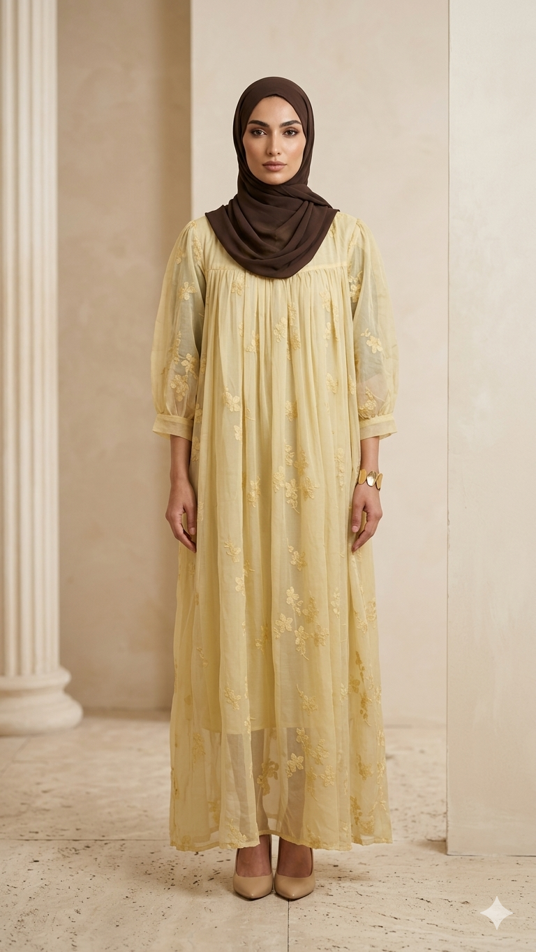 Threadwork Dress