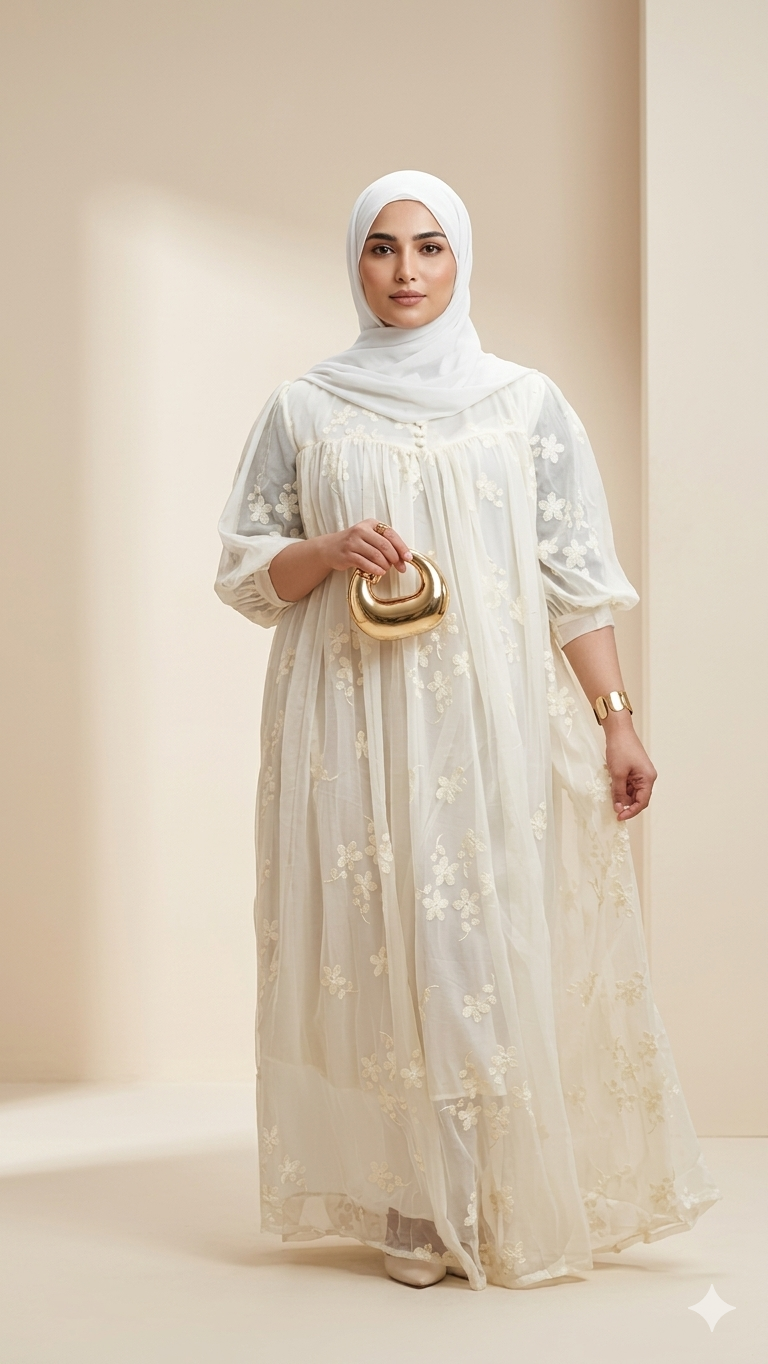 Threadwork Dress