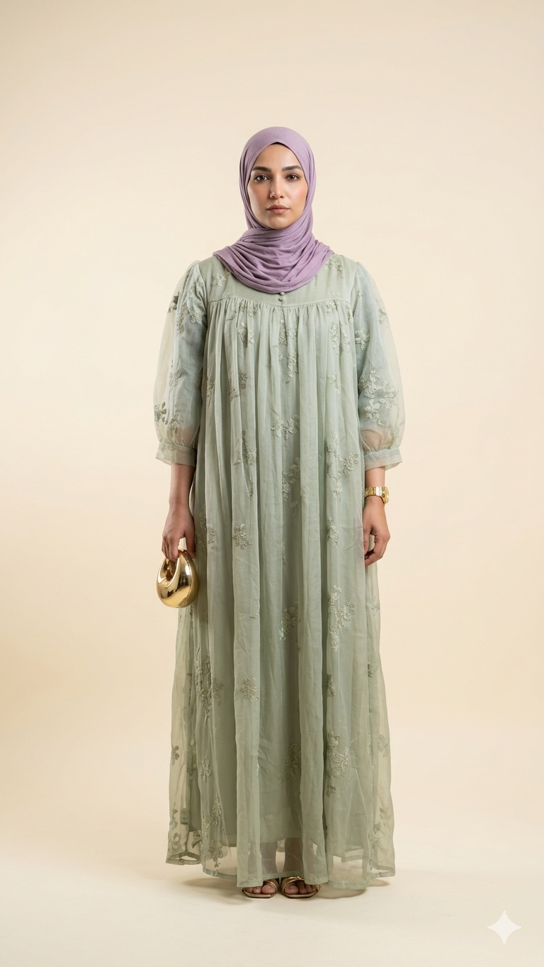 Threadwork Dress