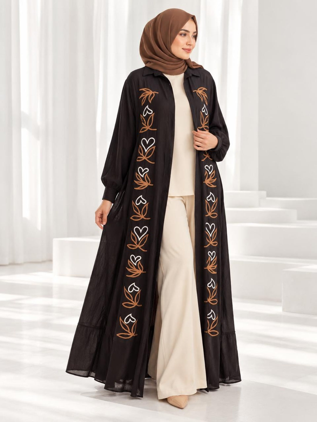Loose fit gown