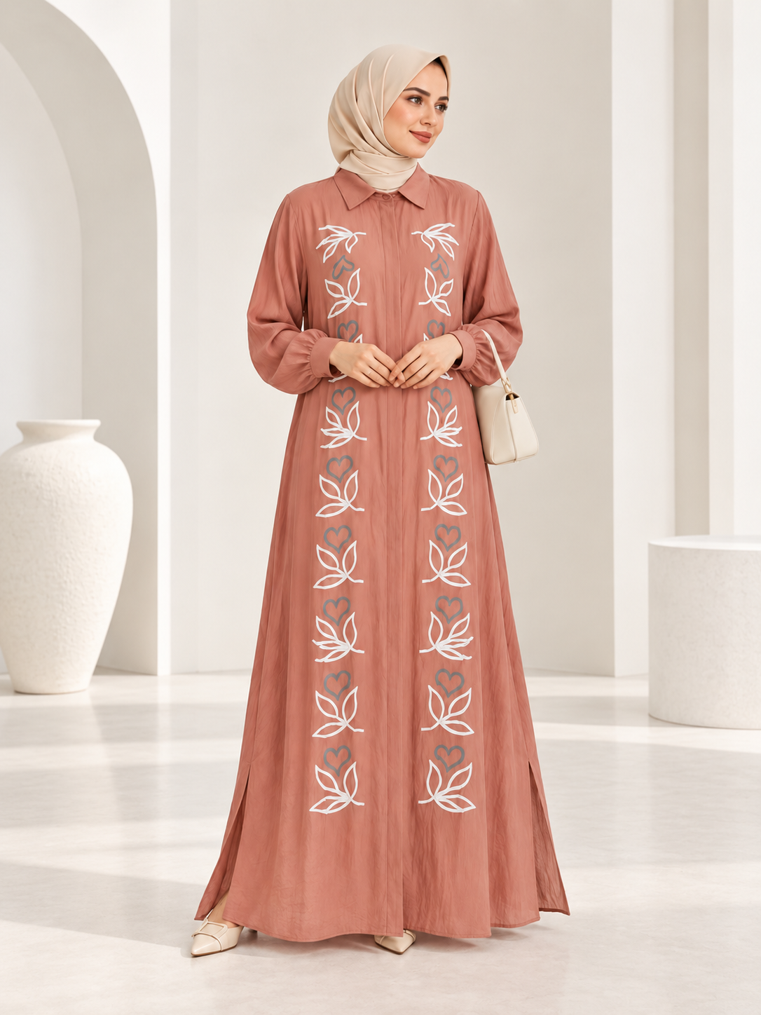 Loose fit gown