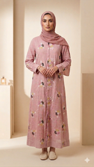 Pastel Embroidery Dress