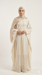 Shimmer crepe kaftan