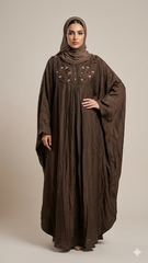 Shimmer crepe kaftan
