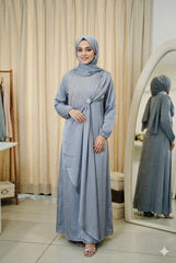 Shoulder drape Dress