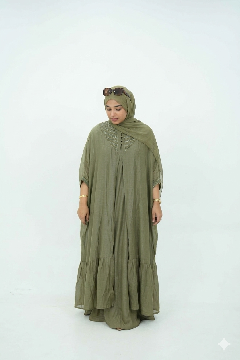 Two piece Kaftan Dress