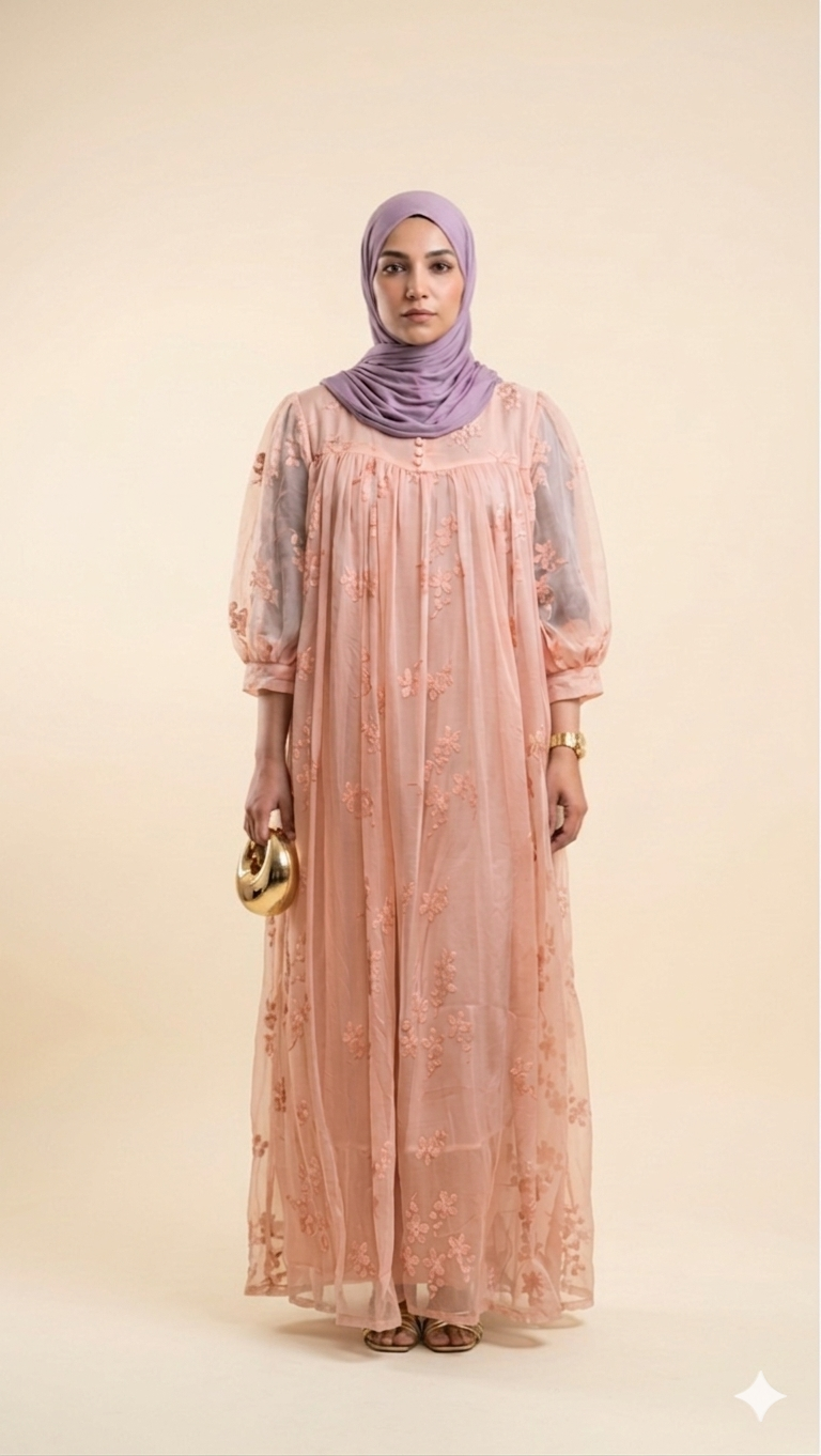 Threadwork Dress