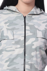 Knit Army Jogger Pant and Crop Jacket Co-ord