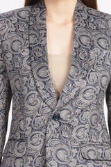 Velvet Paisley Suit