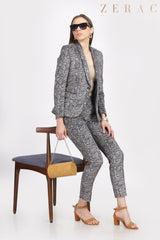 Velvet Paisley Suit