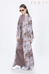 Marble Print Urban Abaya