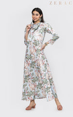 Printed Long Dress