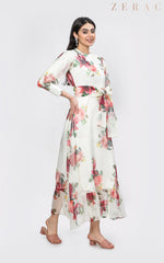 Organza Floral Dress