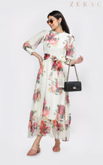 Organza Floral Dress