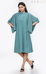 Box Pleat Long Top