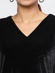 Velvet Top - Black