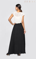 Pleated Skirt - Black