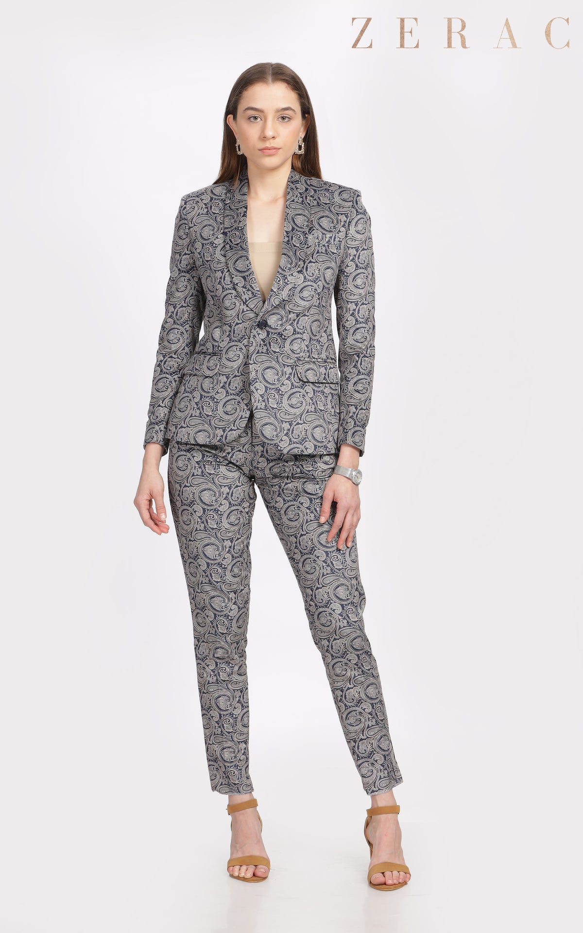 Velvet Paisley Suit