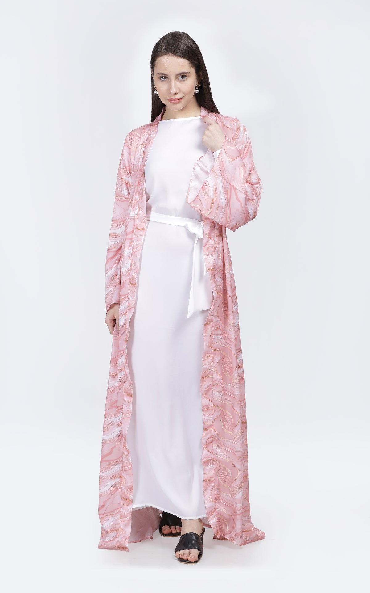 Marble Print Urban Abaya